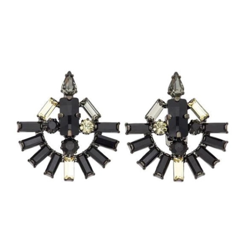 Unworn Lionette NY Swarovski Crystal Colette Earrings